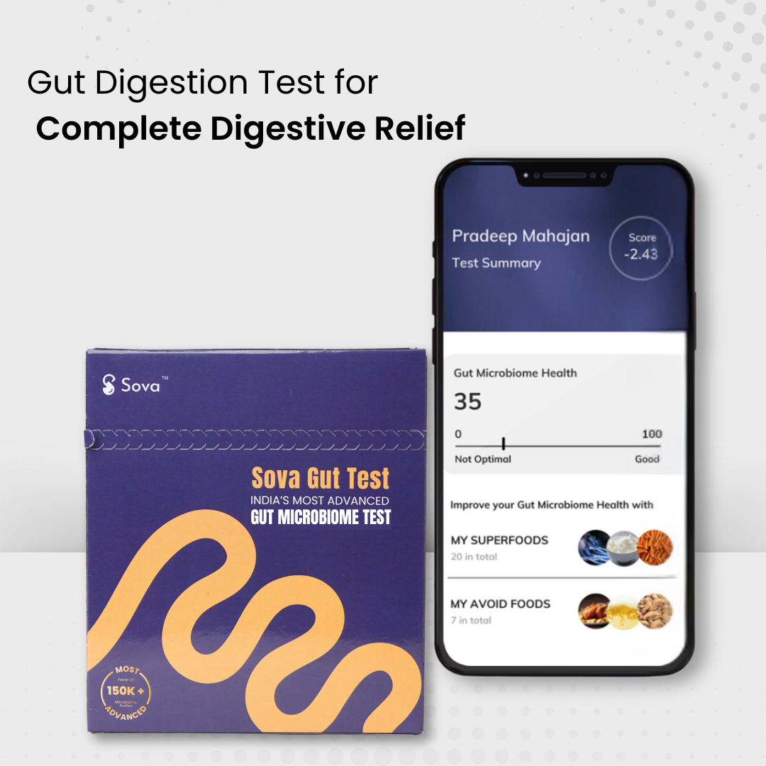 Sova Gut Digestion Test | Identify & Fix the Root Cause of Your Digestive Symptoms